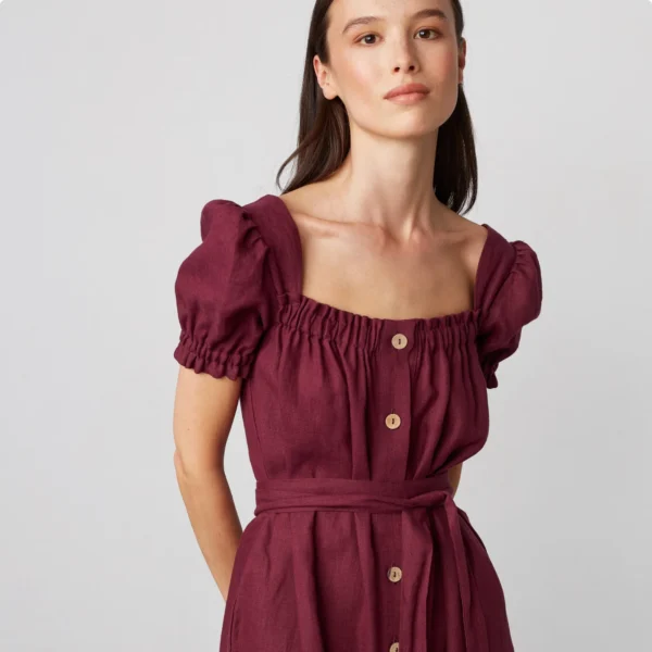 RUBY - Button Down Dress - Image 2